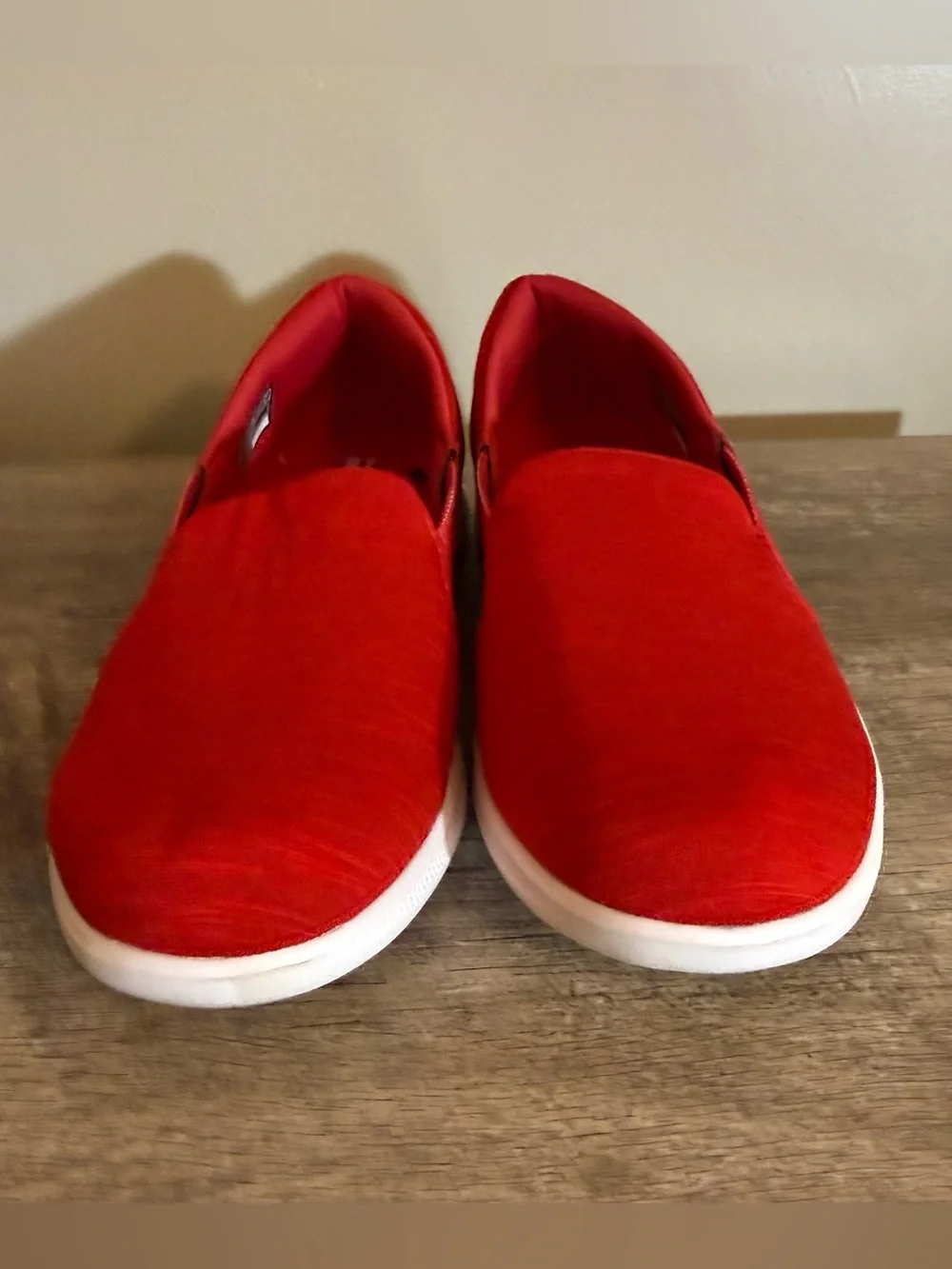 Skechers Goga Mat Slip On Sneakers 136320 Red Woman’s Size 8 Lightweight